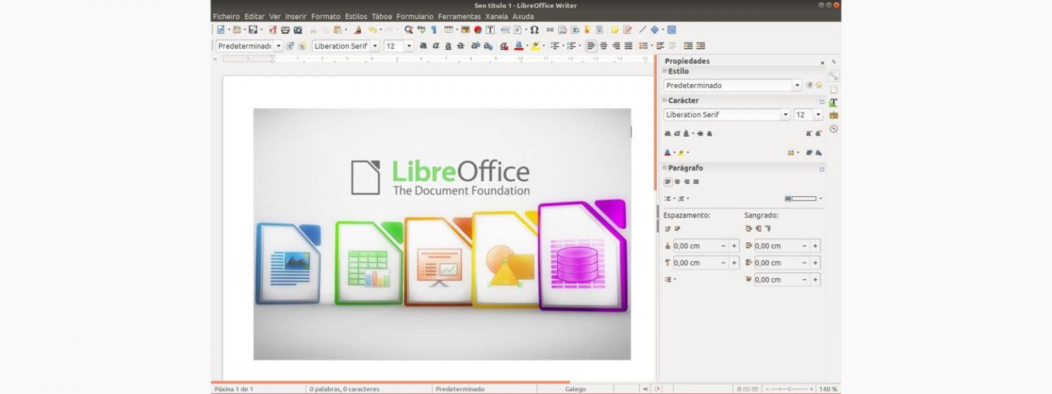 Curso de LibreOffice na aula CeMIT de Ribeira