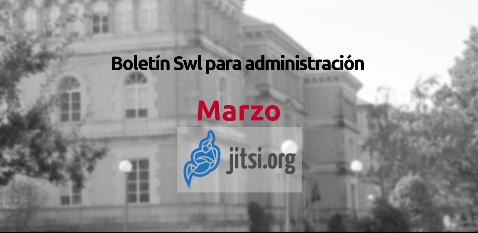 Publicado o Boletín de Reutilización de Software Libre nas Administracións Públicas deste mes de Marzo