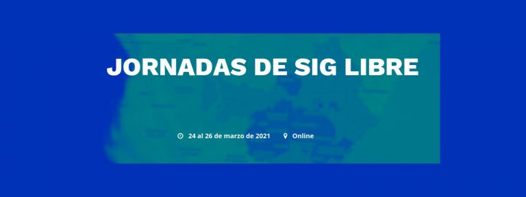 Xornadas de SIG Libre 2021