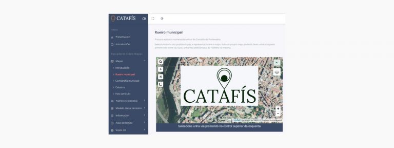 CATAFÍS, Sistema de Información Xeográfica do Concello de Pontevedra