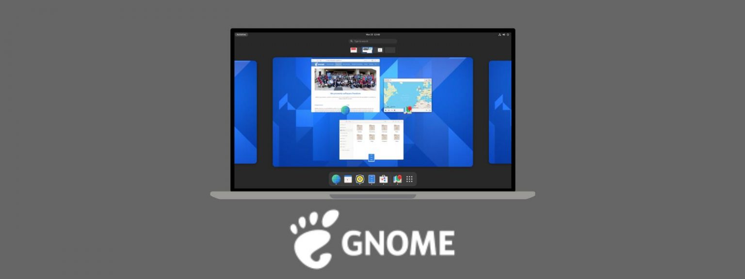 GNOME 40.2, melloras para compartir pantalla