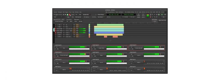 Ardour 6.7, con nova ventá dedicada Recorder
