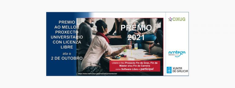 Aberta a presentación de candidaturas ao premio ao mellor proxecto universitario con licenza libre