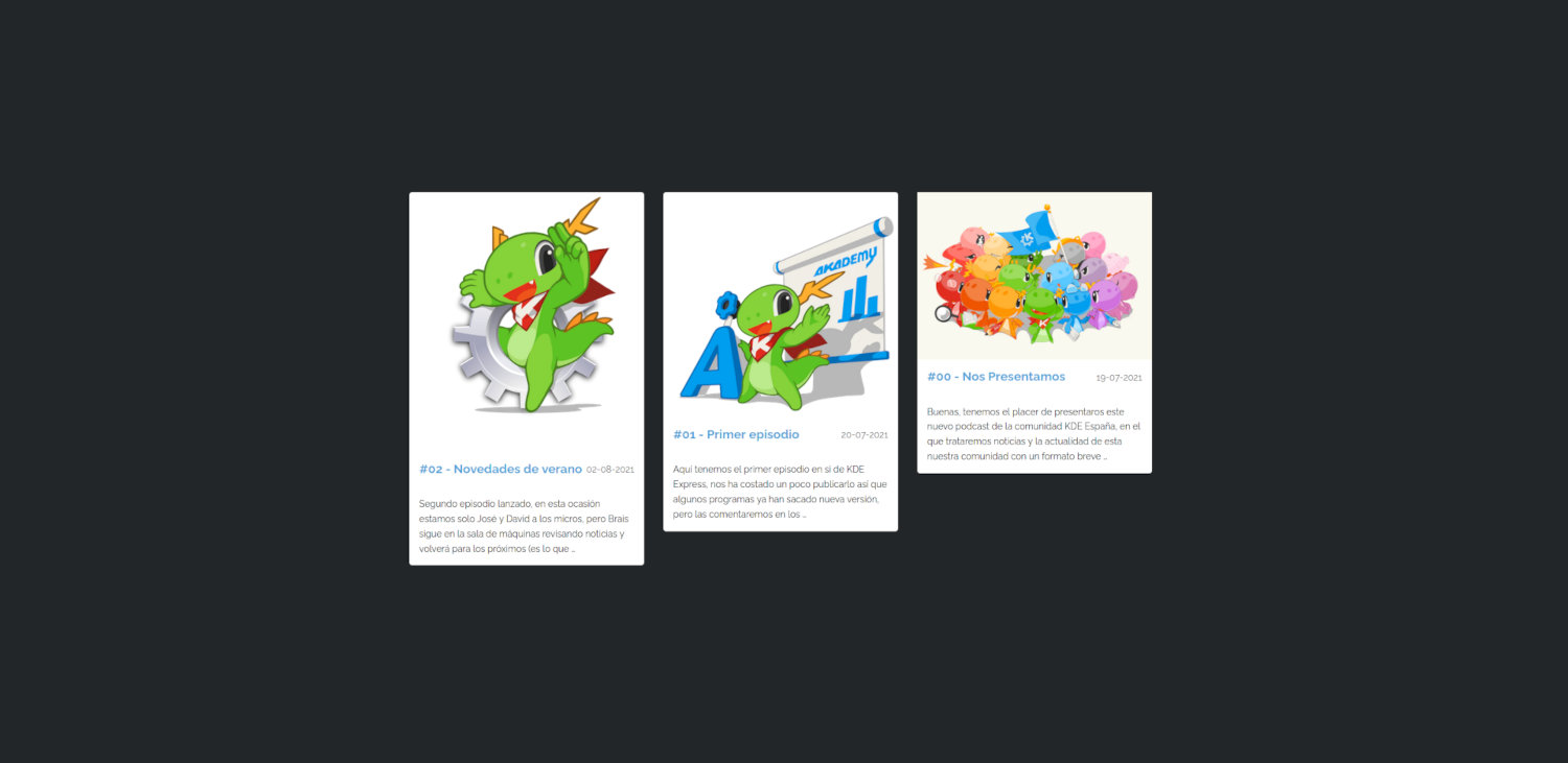 Nace o podcast KDE Express