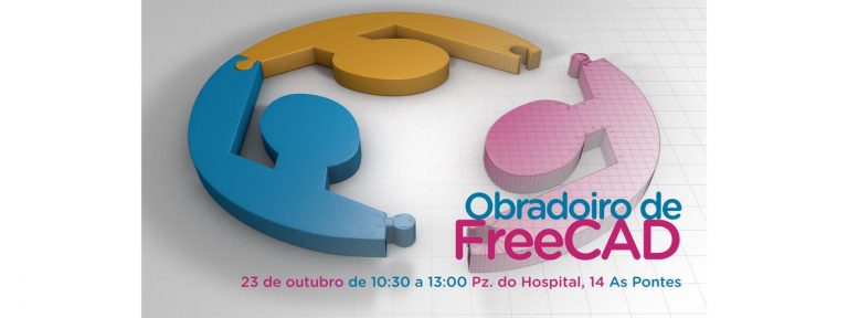 Obradoiro de Modelado 3D con FreeCAD en Amigus Labs