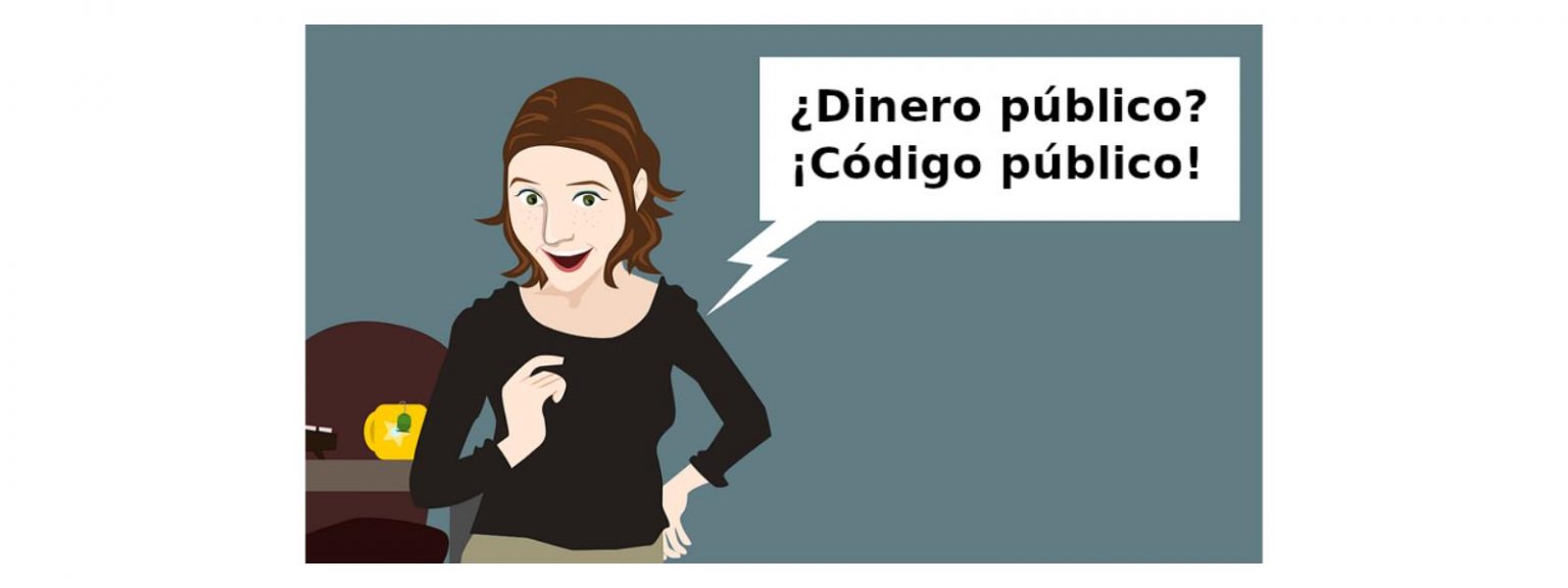 Evento de lanzamento do folleto ¿Dinero público? ¡Código público!