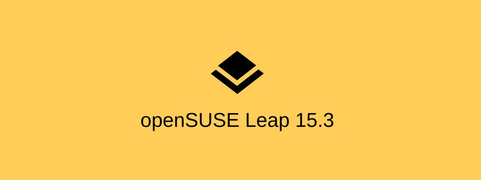 openSUSE Leap 15.3