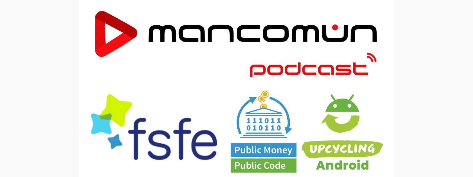 #Mancom&uacute;n Podcast: 82 – Campa&ntilde;as y proyectos de la Free Software Foundation Europe, con Andr&eacute;s Diz