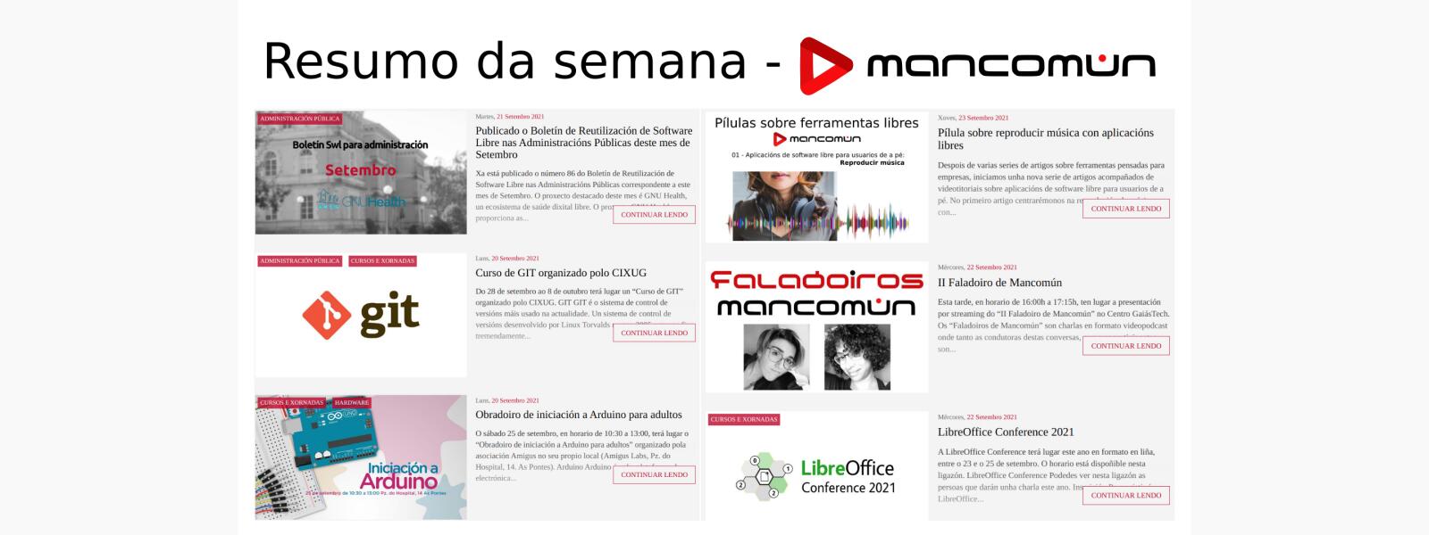 #22 – Resumen semanal