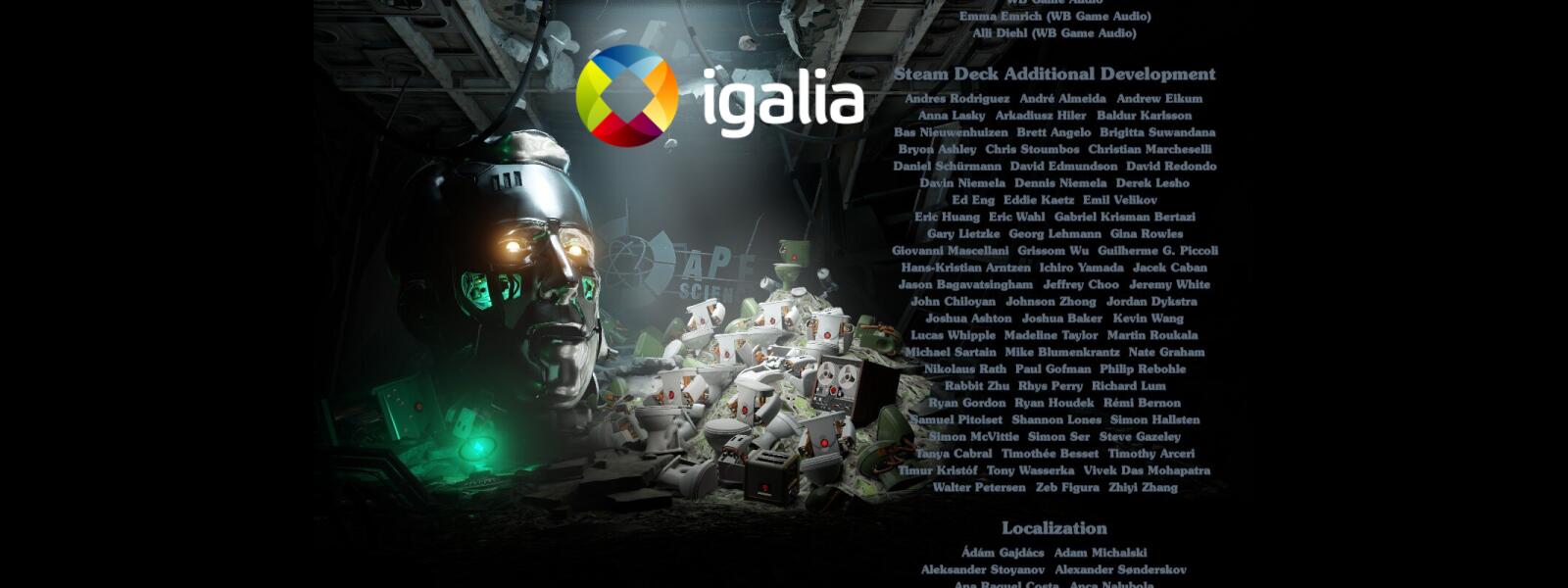 Igalia contribúe á tecnoloxía da Steam Deck