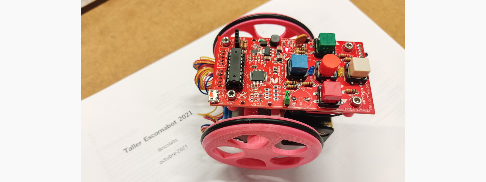 Reportaxe sobre o «Obradoiro de Escornabot HFD», organizado por Bricolabs