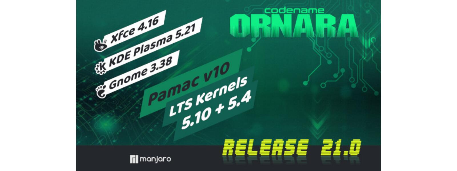 Manjaro 21.0 Ornara