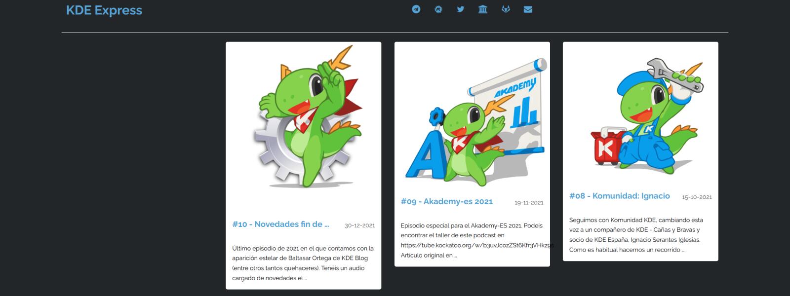 Décimo episodio de KDE Express: Novidades fin de 2021