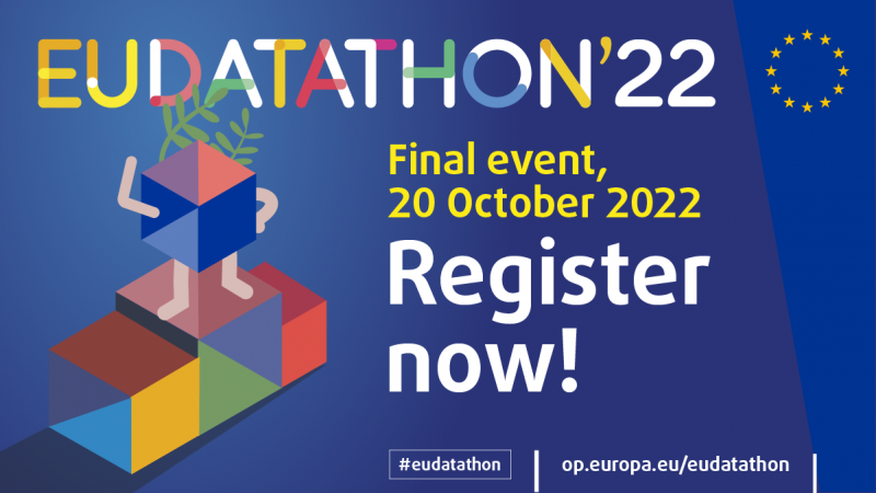 Registro en la final del Datathon 2022 de la UE
