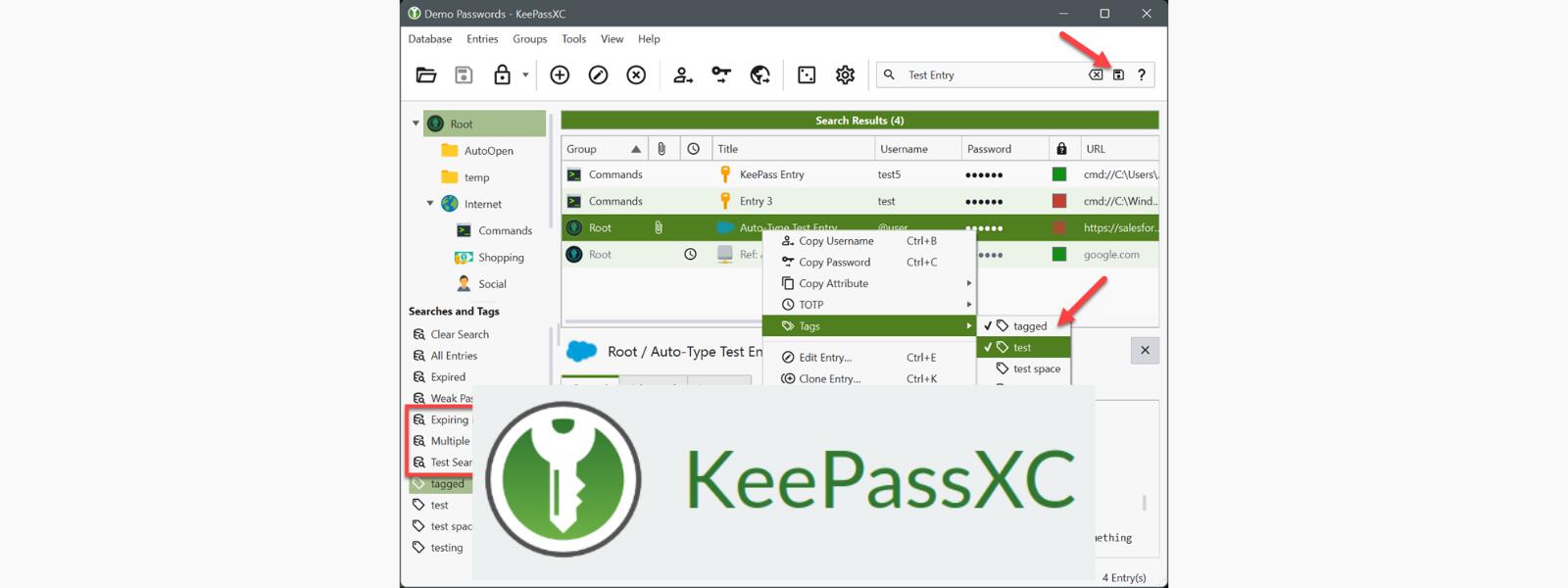 KeePassXC 2.7.3
