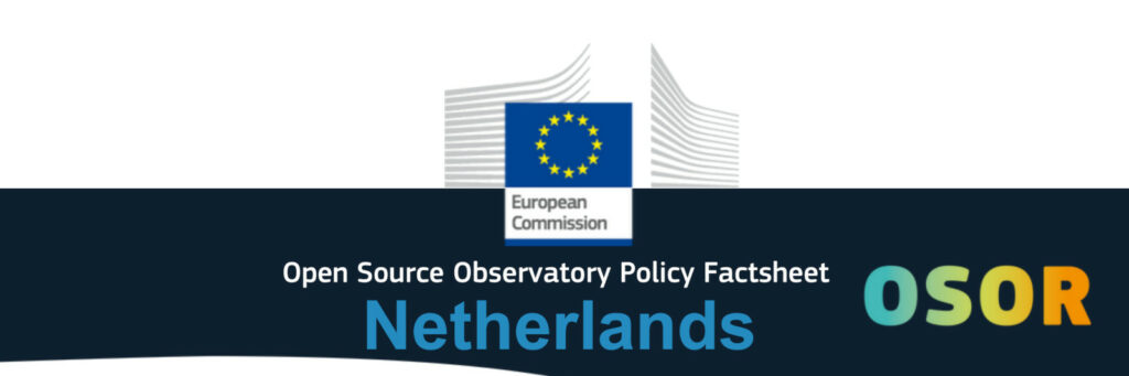 Open source observatory policy factsheet
Netherlands