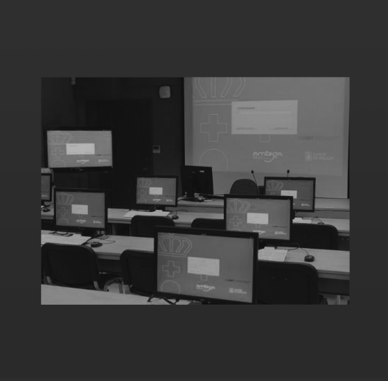 Curso de Impress na aula CeMIT de Boiro