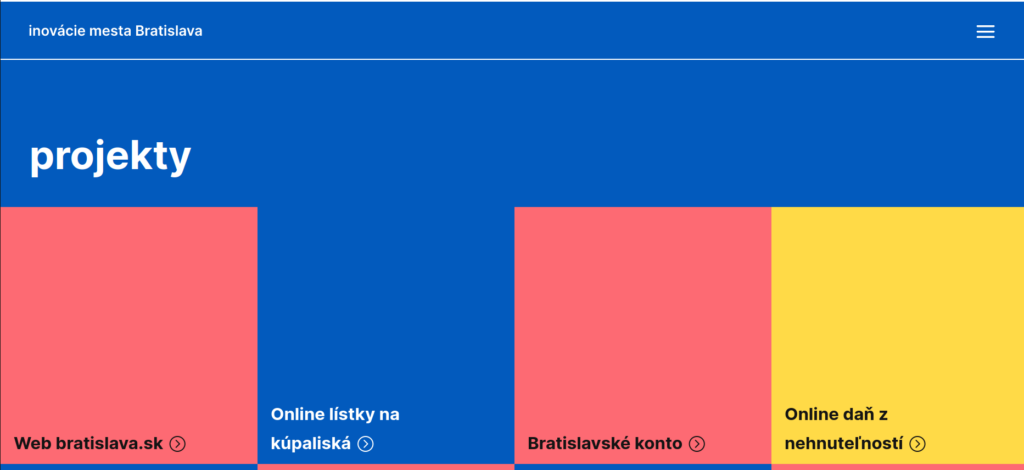 captura de la web de bratislava.sk