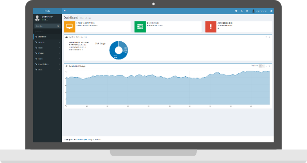 Captura de pantalla de FOG Project