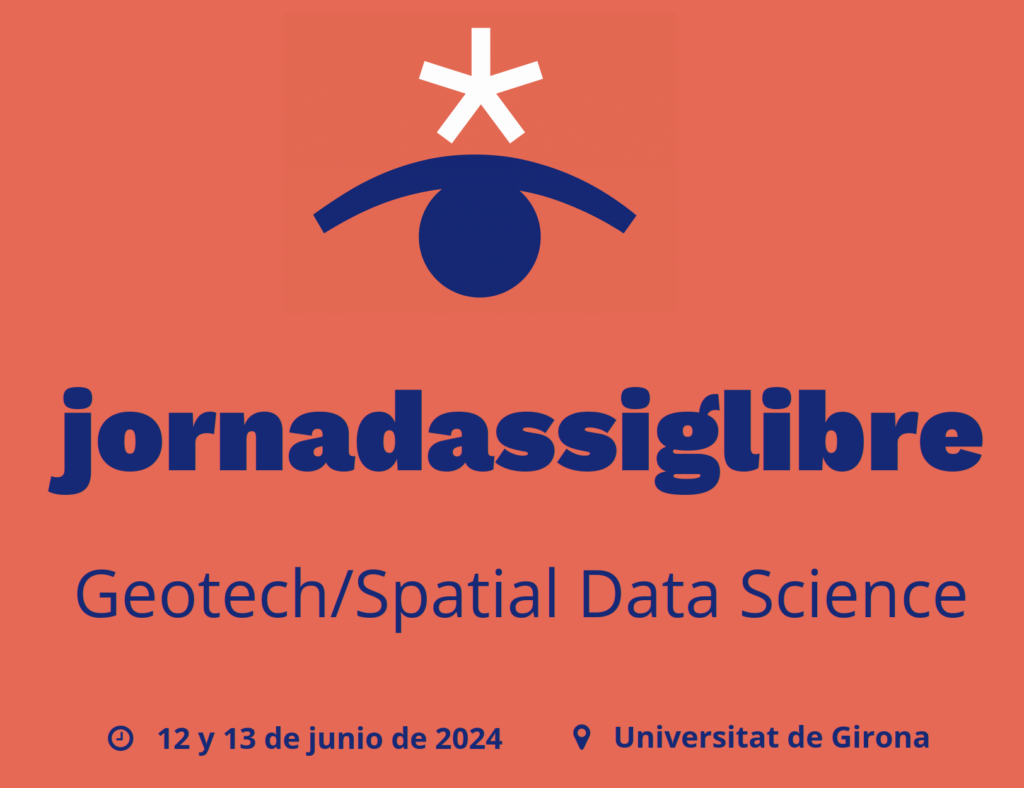 Captura de la web de las Jornadas SIG Libre