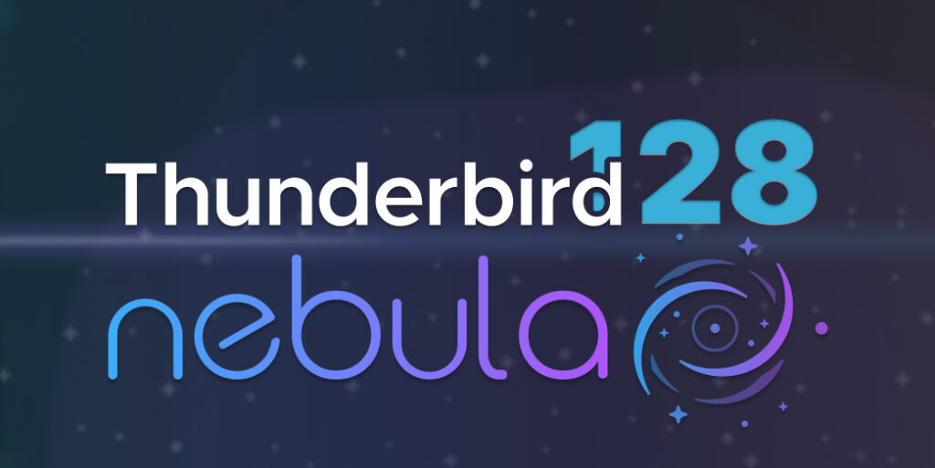 logo de Thunderbird 128 “Nebula”