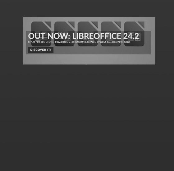 LibreOffice 24.2.5 Community, optimizado para la privacidad
