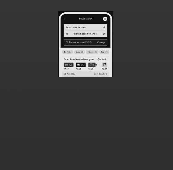 Entur, organización pública de transporte que emprega software libre