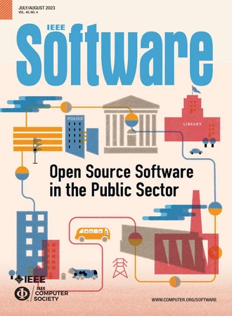 Portada de la edición de la revista IEEE Software
Open Source software in the public sector