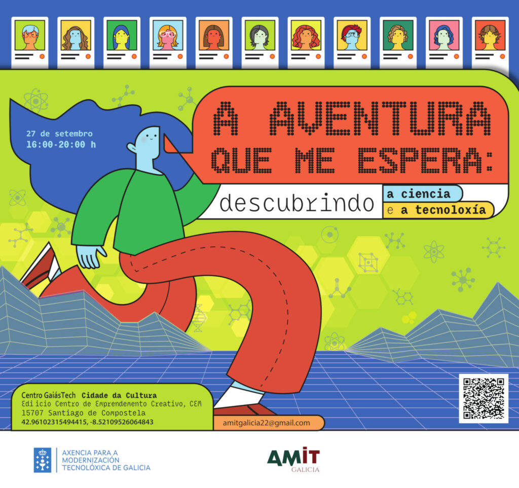 cartel de
A aventura que me espera: descubrindo a ciencia e a tecnoloxía