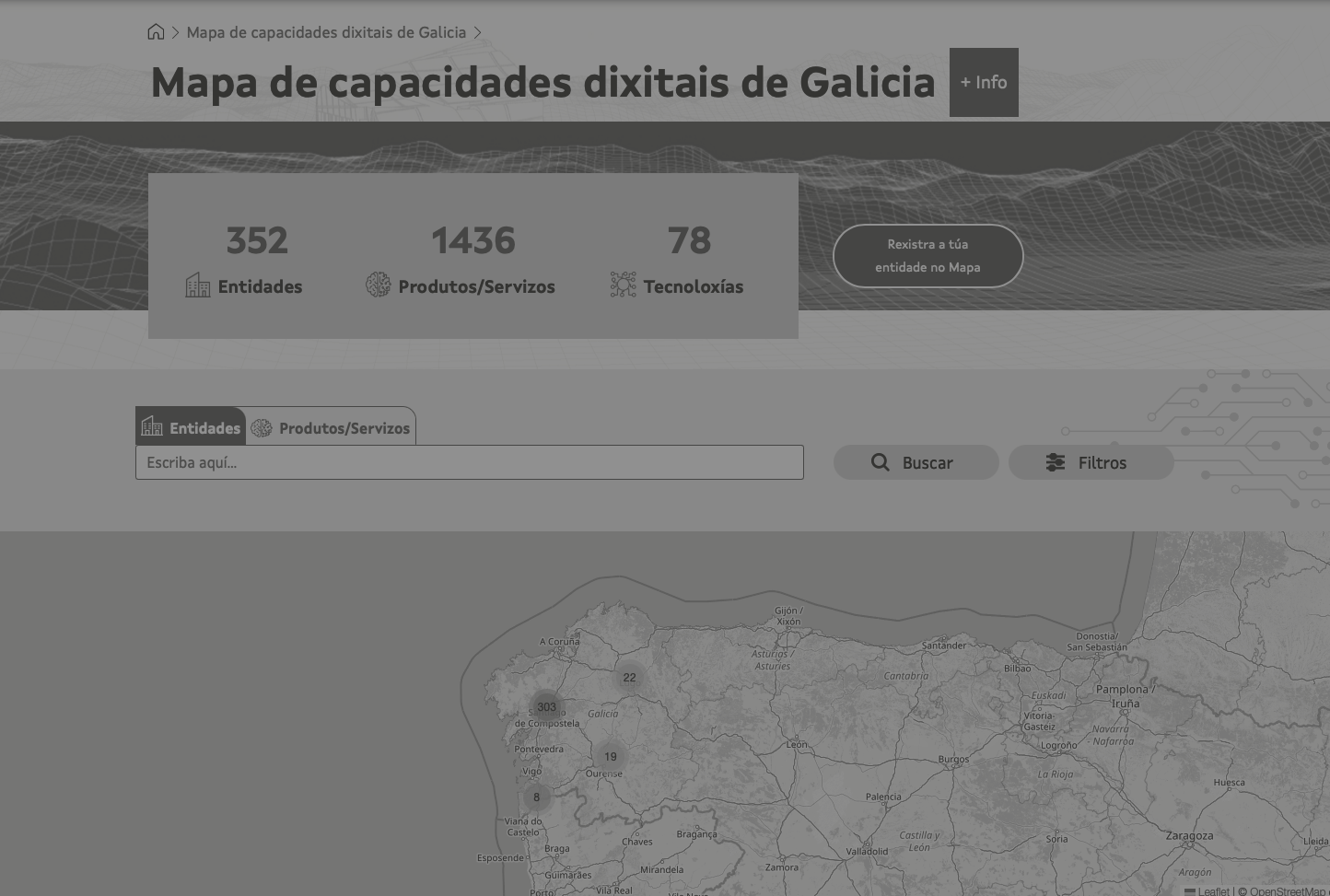 La AMTEGA publica como software libre el MapaTIC