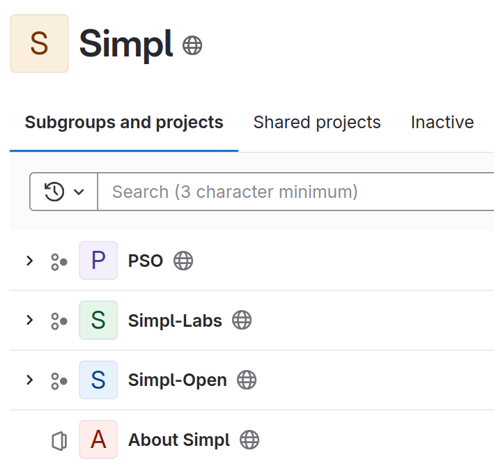 Simpl
PSO
Simpl-labs
Simpl-open