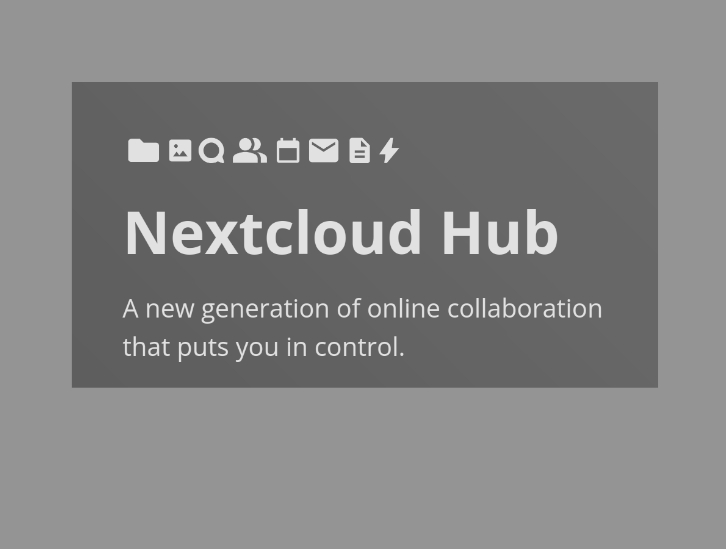 Almorzo con Nextcloud Hub, fomenta a colaboración na túa empresa
