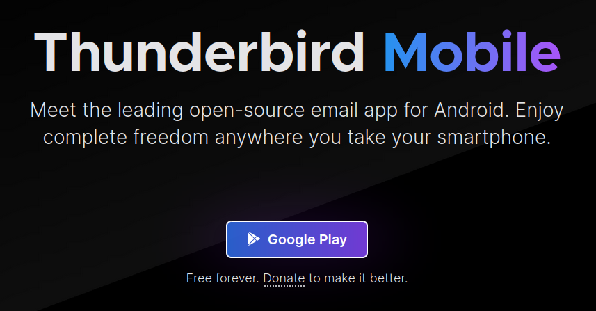 Thunderbird Mobile
