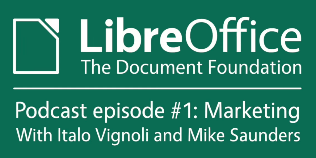Podcast episode 1: Marketing with Italo Vignoli and Mike Saunders