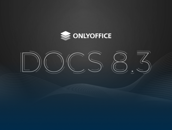 ONLYOFFICE Docs 8.3, melloras na compatibilidade e novas funcións