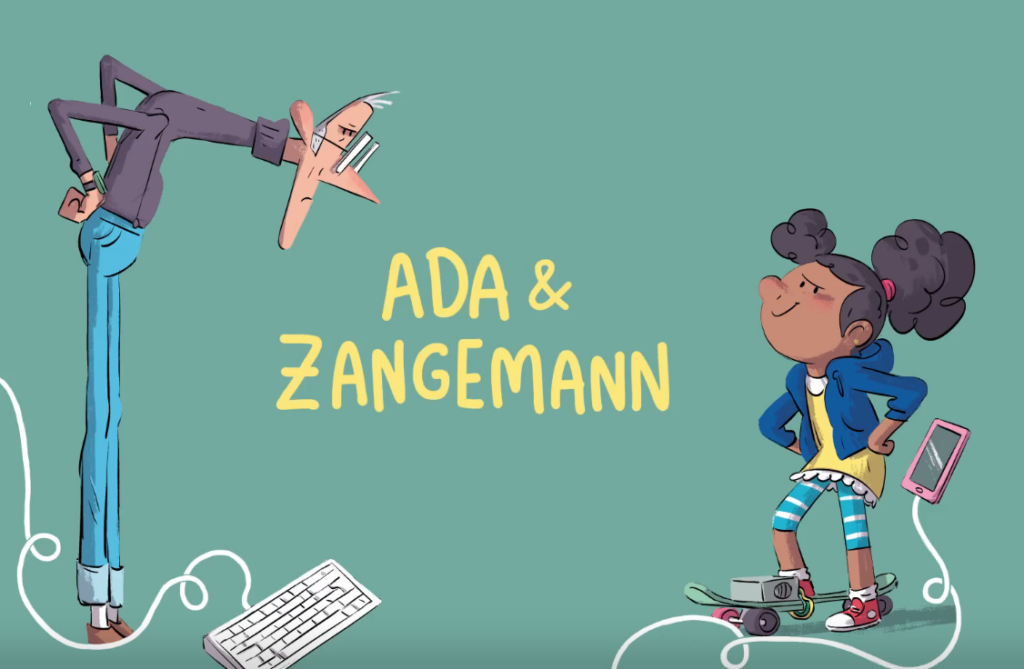 Portada do libro Ada & Zangemann