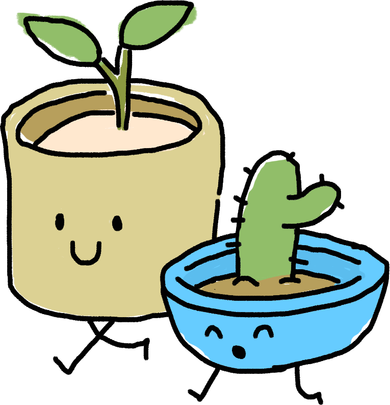 Debuxo de dúas plantas camiñando