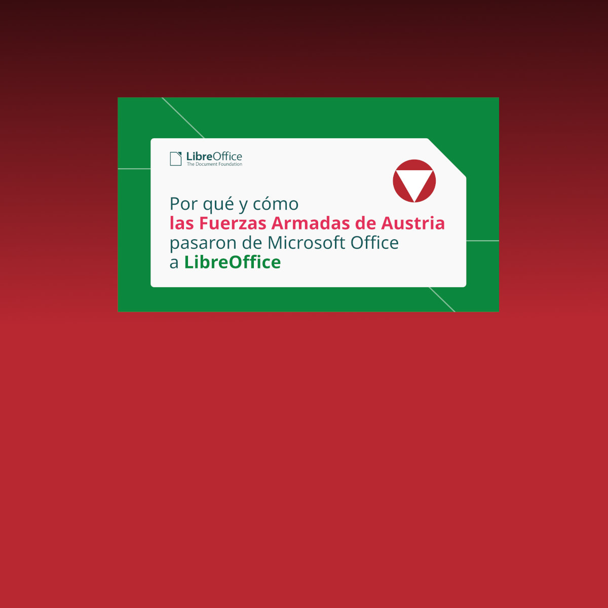 O Exército de Austria migrou 16.000 ordenadores a LibreOffice (Parte 2)